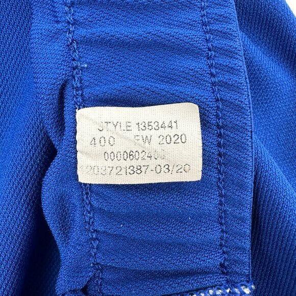 Under Armour Womens Heatgear  Elastic Waist Loose Fit Blue Running Shorts L - Picture 5 of 7